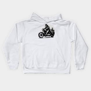 doctor plague on the motor Kids Hoodie